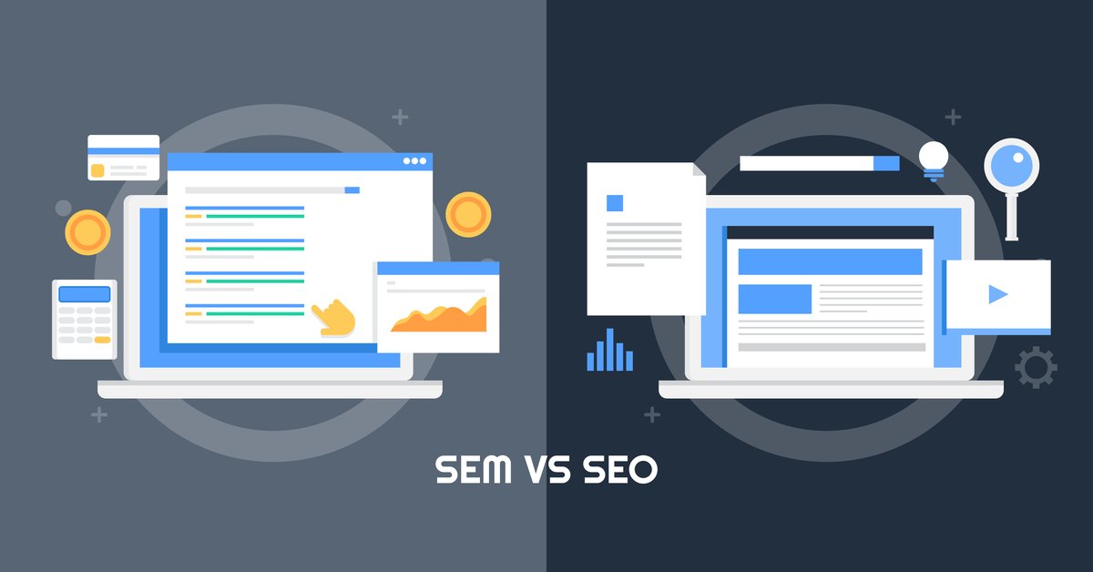 SEO and SEM difference